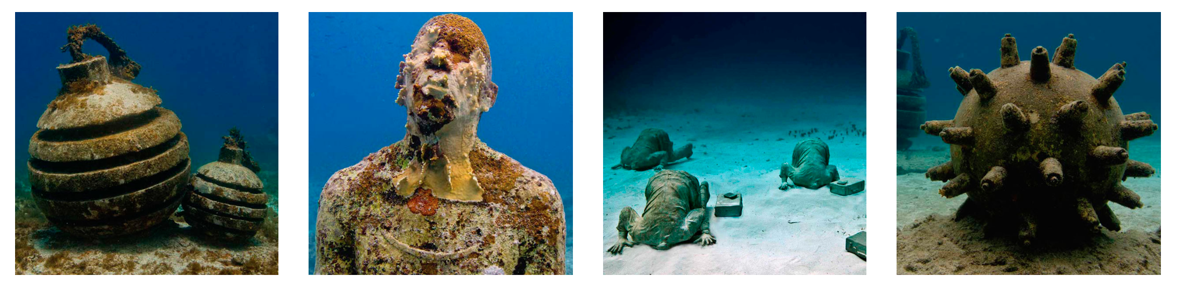 Scuba Diving Cancun Underwater Museum