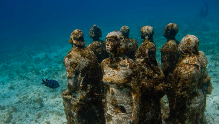 Silent Evolution II - Cancun Underwater Museum Scuba Diving