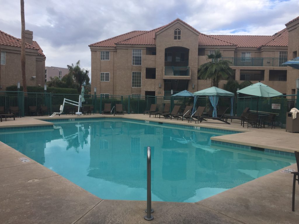 pool at hyatt house scottsdale old town