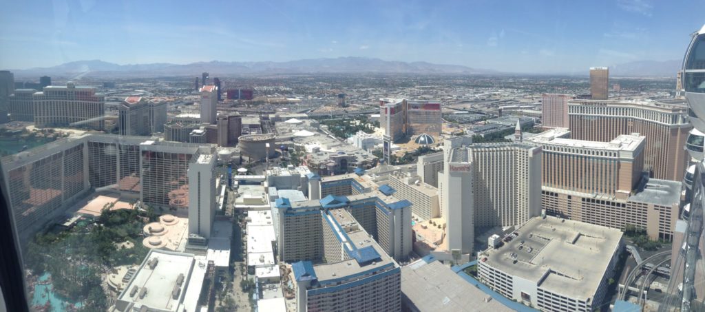 Las Vegas High roller view