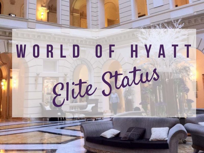 You are currently viewing Hyatt Elite Status — A Quick Start Guide