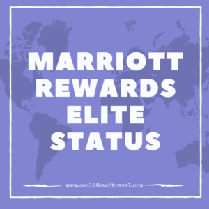 Marriott Rewards elite status