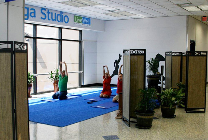 Yoga Room at DFW