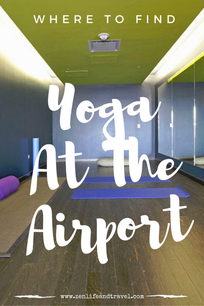 YOGA AT THE AIRPORT