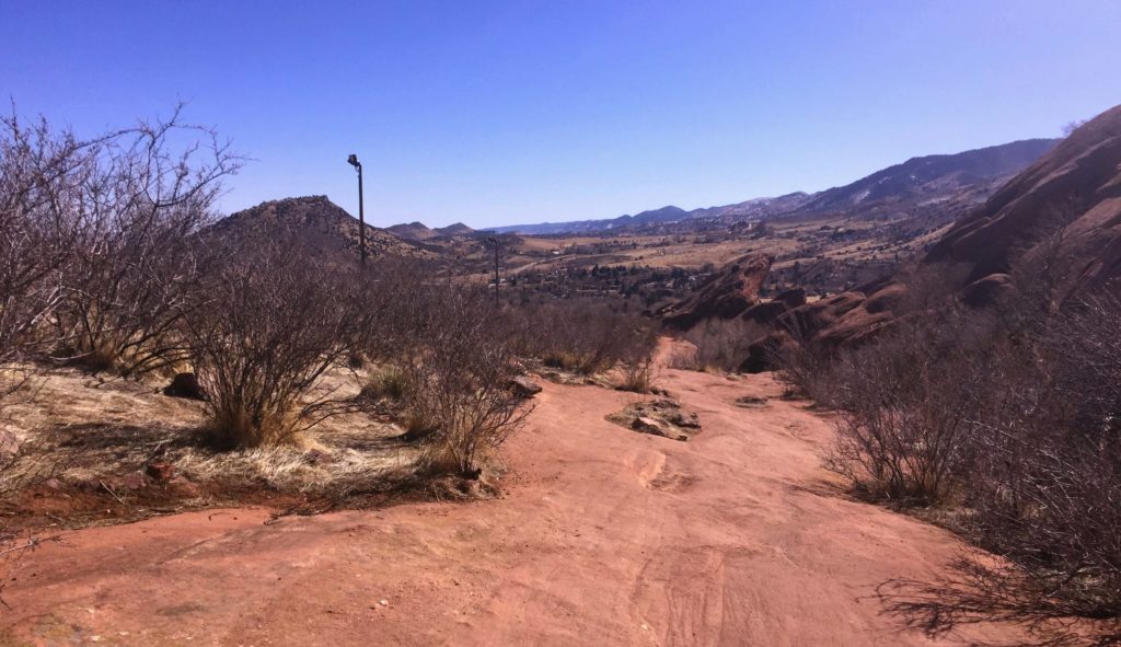 Red Rocks Hiking Trails near Denver Colorado