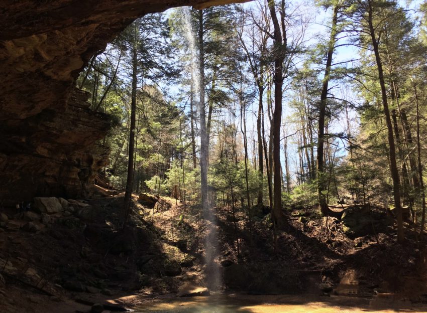 Hiking In Hocking Hills State Park Logan Ohio | Ash Cave