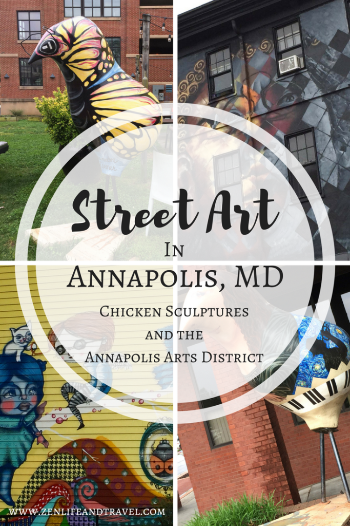 Street Art In Annapolis, MD - Chicken Sculptures and the Annapolis Arts District | USA Travel