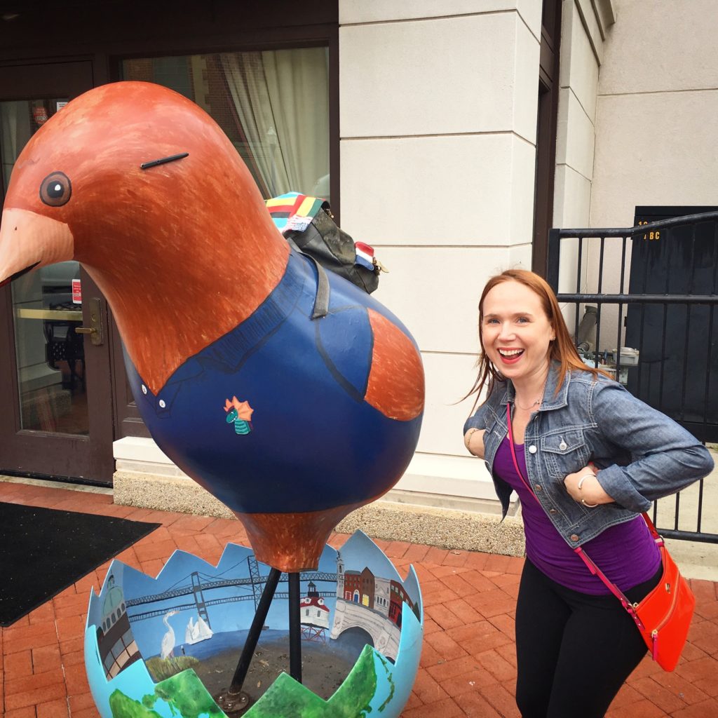 Street Art In Annapolis, MD (USA) | Annapolis Chickens