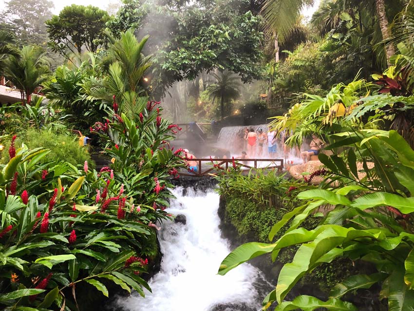 Tabacon Hot Springs In Costa Rica | Tabacon Thermal Resort & Spa | Arenal Volcano | Luxury Travel In Costa Rica