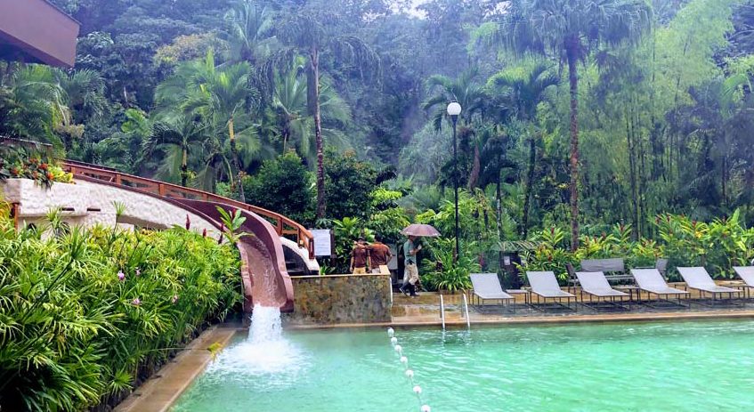 Tabacon Hot Springs In Costa Rica | Tabacon Thermal Resort & Spa | Arenal Volcano | Luxury Travel In Costa Rica | Tabacon Hot Springs Pool