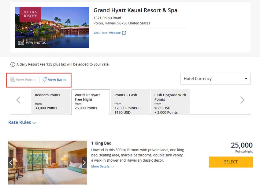 How to book the Grand Hyatt Kauai with Hyatt points