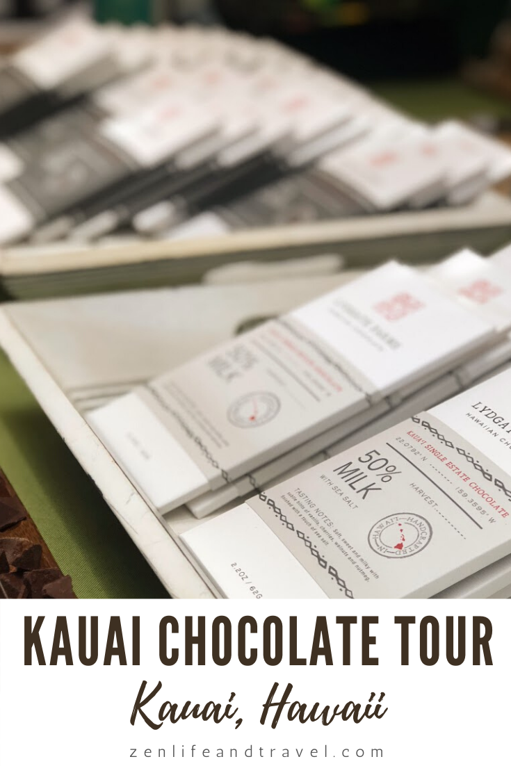 Kauai Chocolate Tour | If you're looking for a fun and unique activity to do on the island of Kauai in Hawaii (USA) why not try out a chocolate farm tour. This guided tour will teach you how chocolate is made, from pod to bar! Plus you'll get to sample lots of yummy treats including chocolate and tropical fruit. 