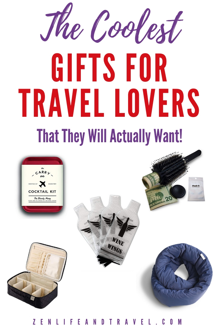 Here are the Coolest GIFT IDEAS FOR TRAVEL LOVERS! #giftlist #giftsfortravelers #giftguide #holidaygifts #coolgifts #travelgifts