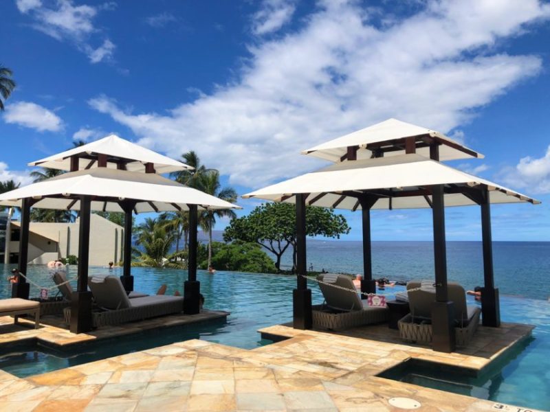 Adults only pool at Marriott Wailea Beach Resort