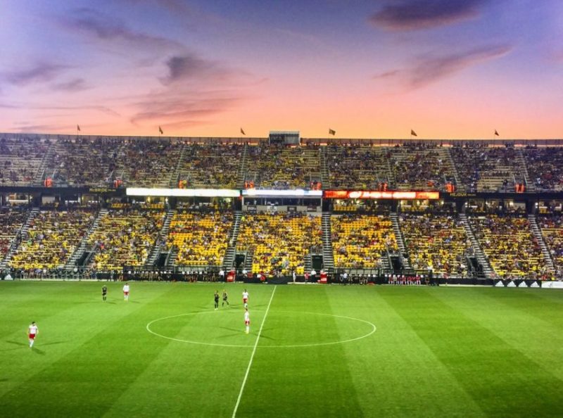 Columbus Crew Game at MAPFRE Stadium  in Columbus Ohio