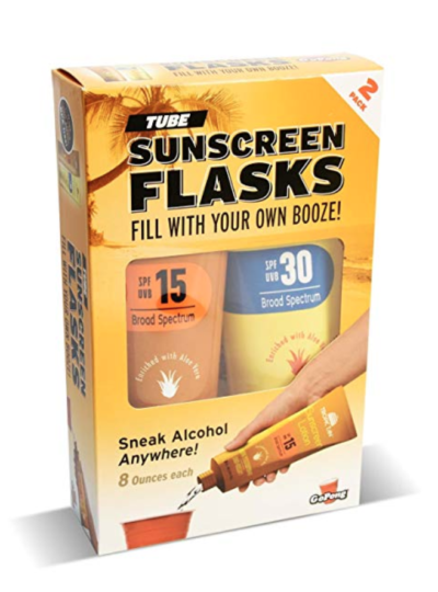 sunscreen flasks