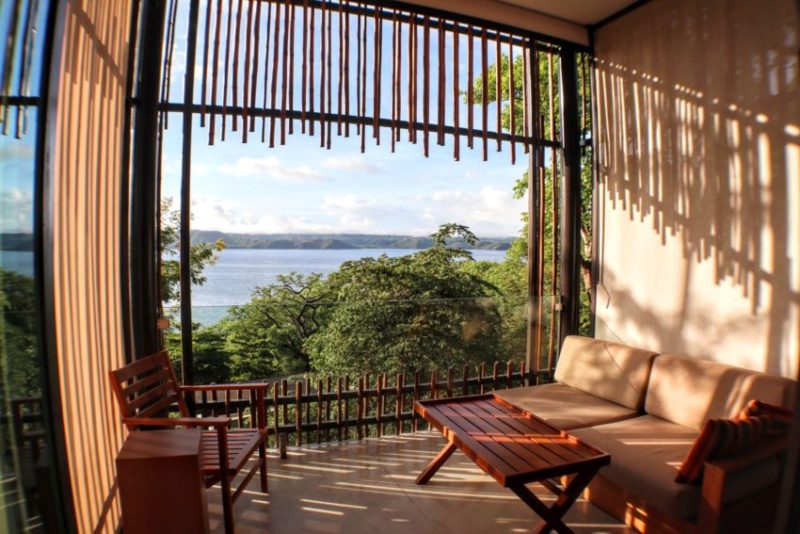 balcony at the andaz costa rica