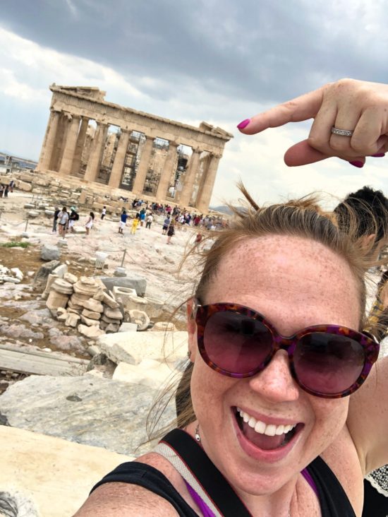 Acropolis in Athens Greece