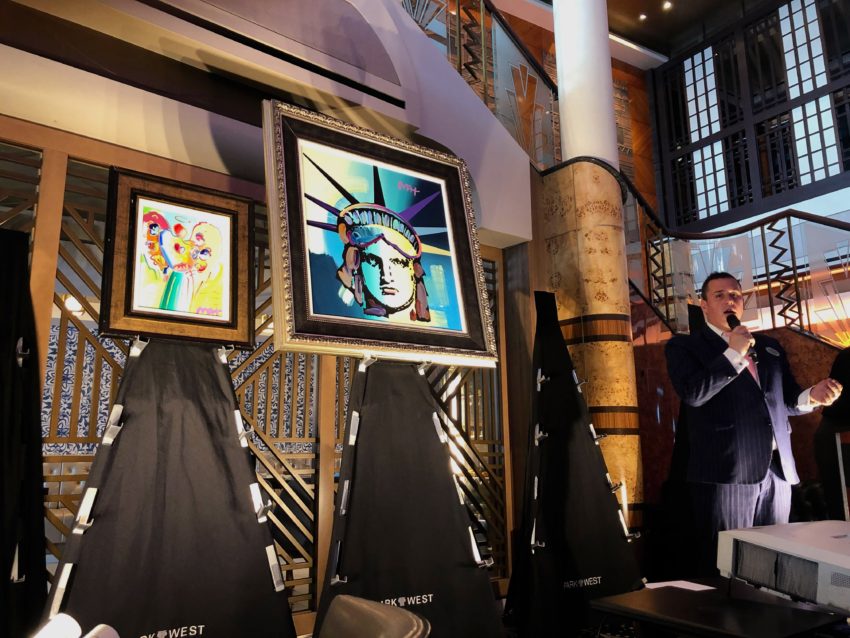 Park West Art Auction on Norwegian Star