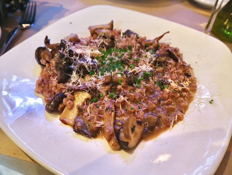 Rustica Kalamazoo Mushroom Farrotto - Downtown Kalamazoo Restaurants