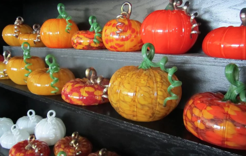 Pumpkins at Glass Axis in Columbus, Ohio