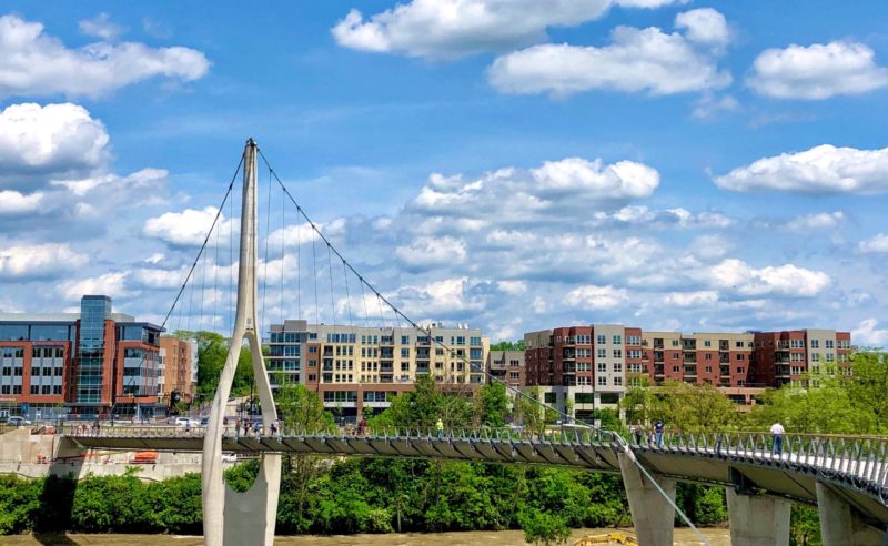 Things to do in Dublin Ohio - Dublin Link Pedestrian Bridge 