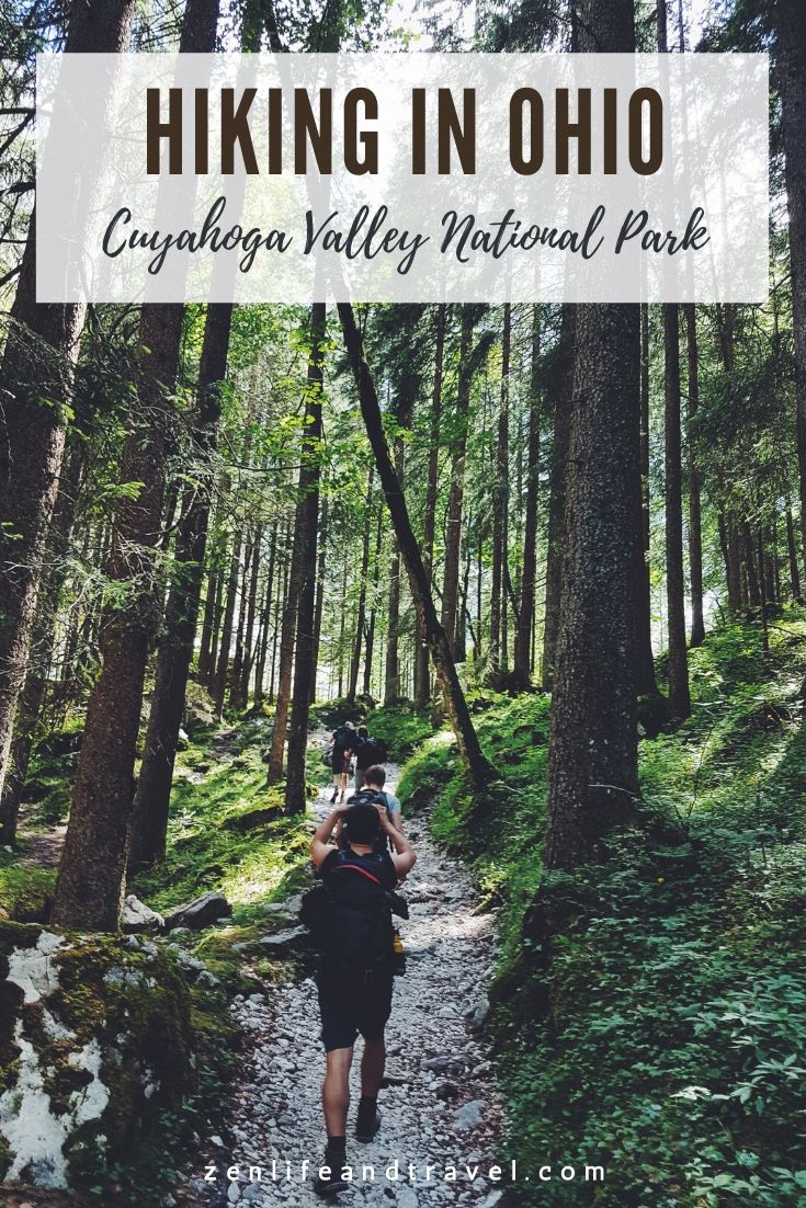 Hiking in Ohio at Cuyahoga Valley National Park | These 23 trails offer great hiking in Ohio's only National Park.