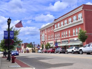 Downtown Cambridge Ohio Main Street