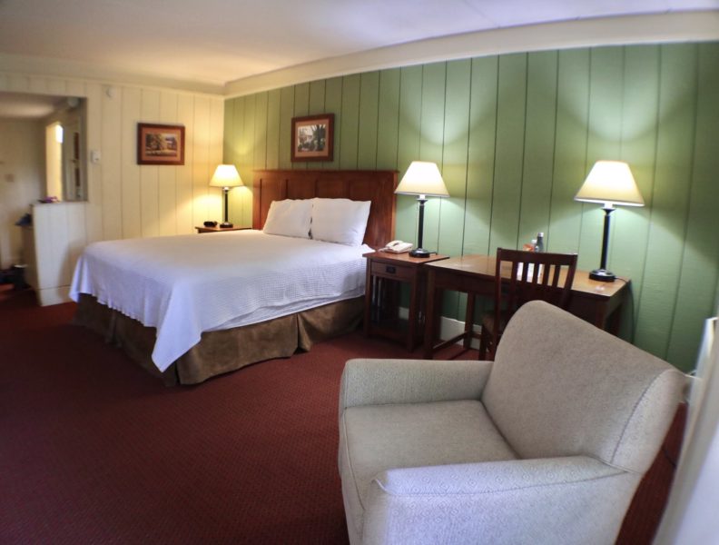 Guest room at Salt Fork Lodge