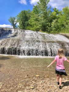 Thistlewaite Falls in Richmond Indiana