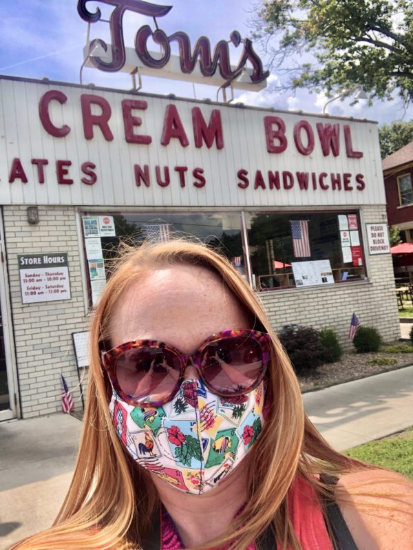 Toms Ice Cream Bowl Zanesville Ohio