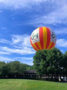 Balloon at Conner Prarie in Fishers Indiana