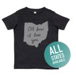 Megan Lee Designs OH how I love you shirt