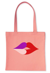 Kate Spade lips tote