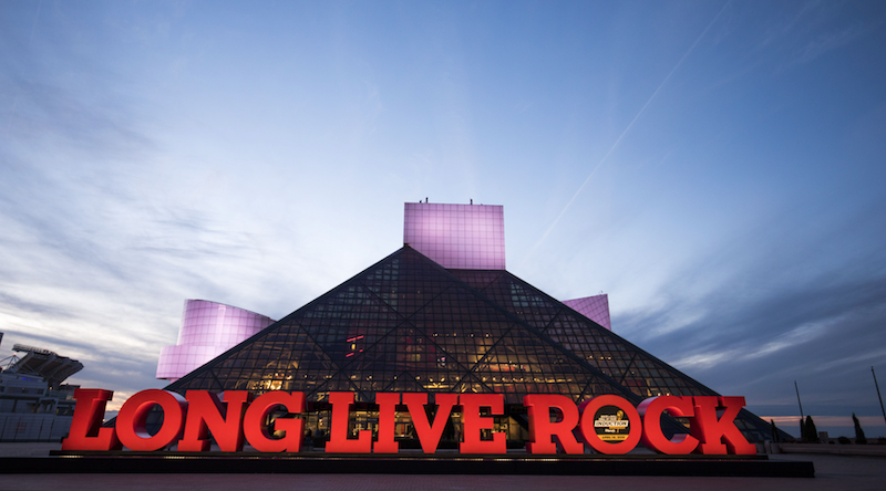 Rock n Roll Hall of Fame in Cleveland, Ohio