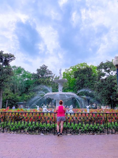 Forsyth Park Fountain Savannah Georgia