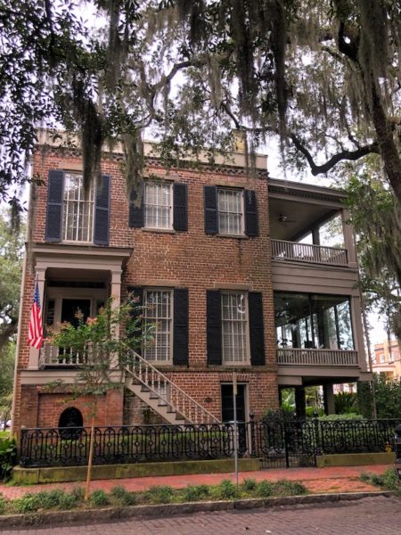 Historic House in Savannah Georgia