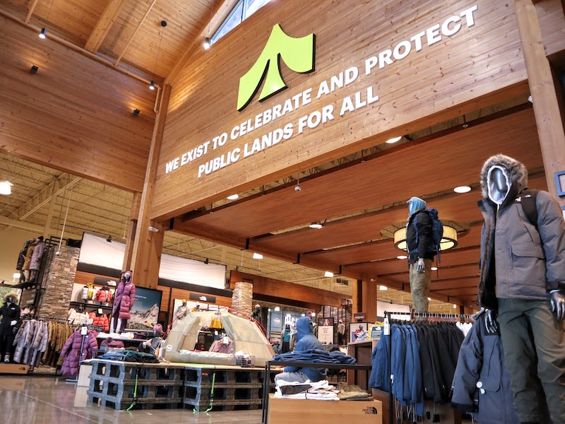 Interior of Public Lands Store in Columbus