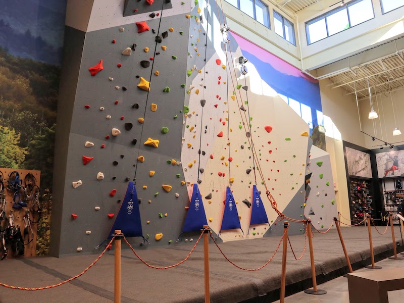 Rock Climbing Wall at Public Lands Columbus