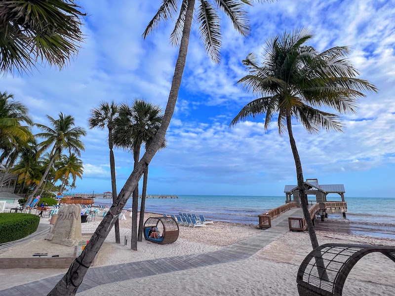 The Reach KEy WEst Curio Collection beach