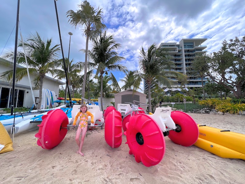 Kid friendly water sports in Grand Cayman