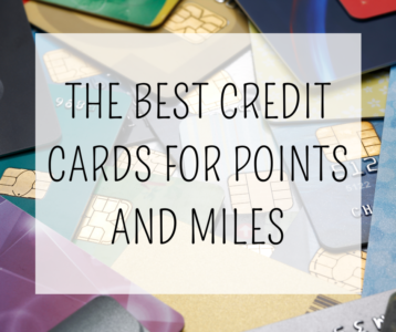 credit card for points and miles