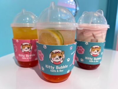 Drinks at Kitty Bubble Cafe and Bar