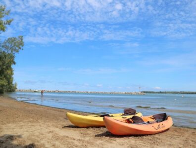 Kelleys Island Ohio beach